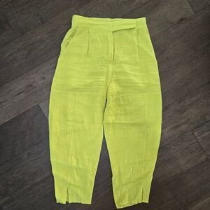 Bize linen cropped pants size 1 M